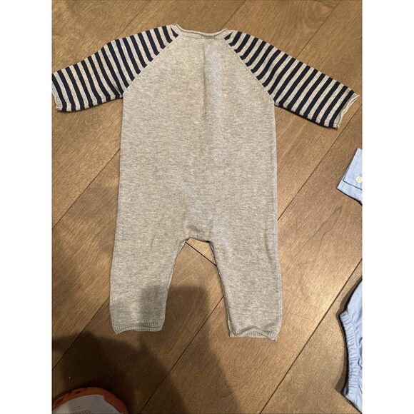 NWT Gap 0-3‎ Bundle Baby Boy Set Jumpsuit Four Piece Sets And Hat - Picture 15 of 15